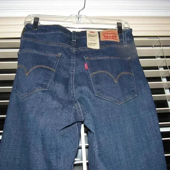 NWT LEVI’S 721 High-Rise Skinny Jeans 30 (10 Med) - Picture 4 of 5